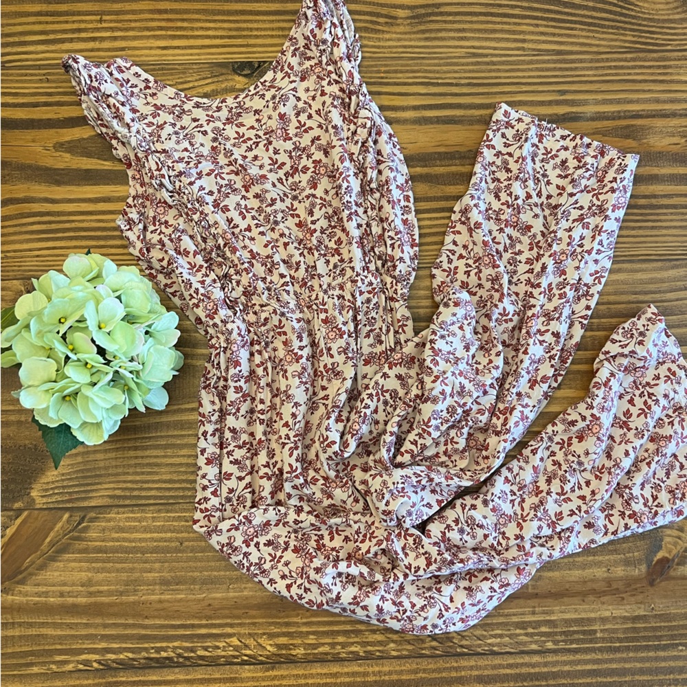 Girls Floral Jumper
